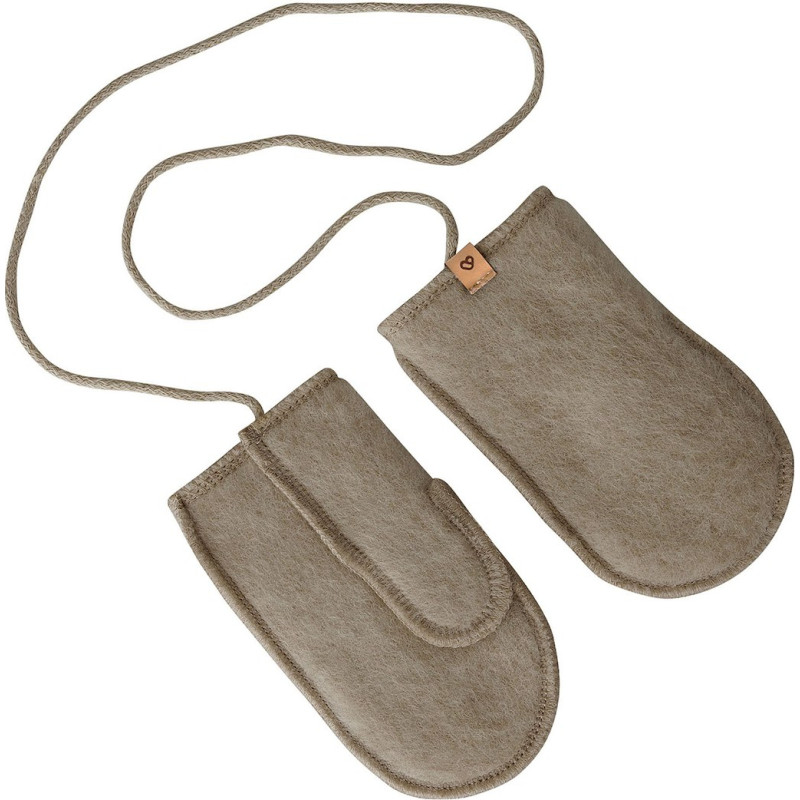 Wool kiddy hand muff Sierra 3-5y brown
