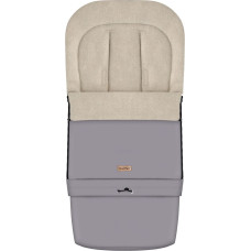 Adjustable footmuff SleepGrow Aspen 0-36m steel grey
