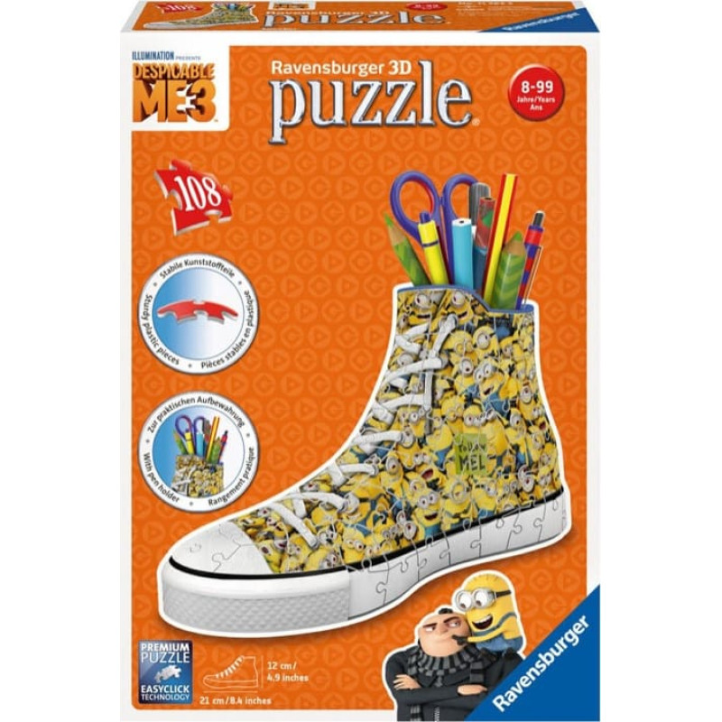 Ravensburger 3D пазл подставка-кед для карандашей Minions 8+