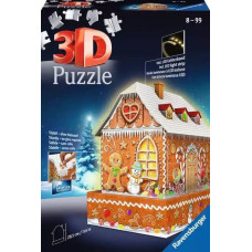 Ravensburger 3D пазл Пряничный домик, 216 элементов, 8+