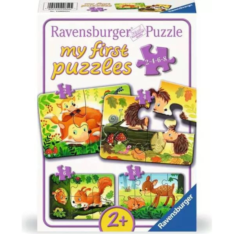 Ravensburger Пазл 2-4-6-8 Моя первая пазл 2+