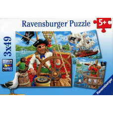 Ravensburger Пазл 3x49 элементов Пираты
