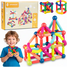 Springos Магнитный конструктор 128 элементов Springos KG0050