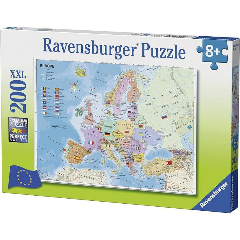 Ravensburger Пазл 200 элементов Политическая карта