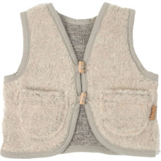 Wool baby vest Nevada 86/92 beige
