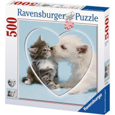 Ravensburger Пазл 500 эл. 50x50 см Пес и кот