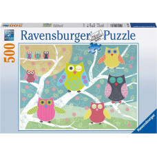 Ravensburger Пазл 500 Цветные совы