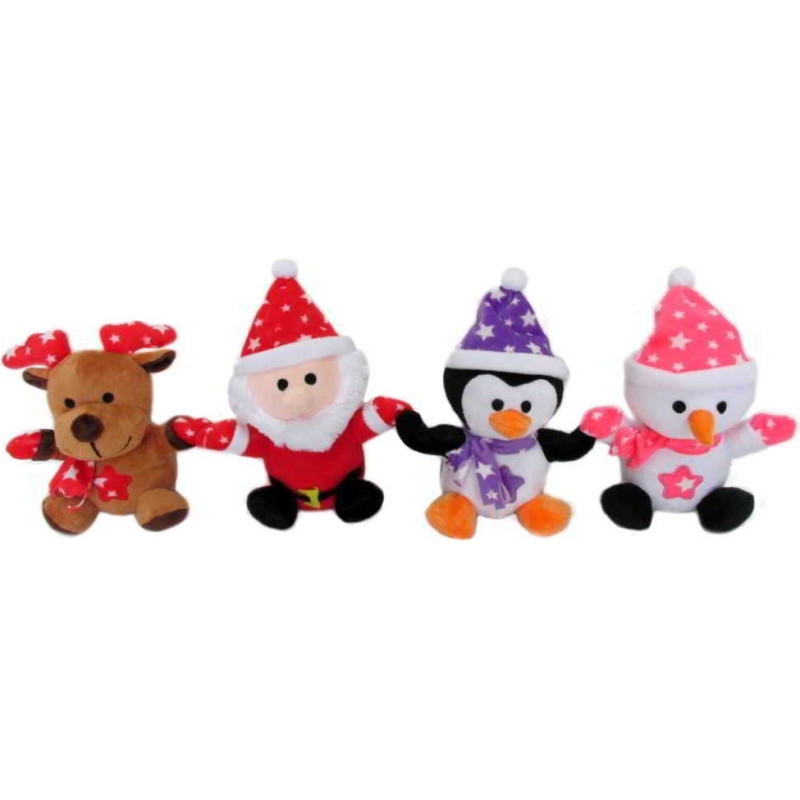 ZWIERZĄTKA ŚWIĄTECZNE 4 WZORY