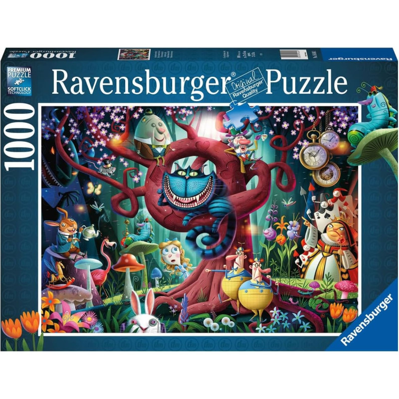 Ravensburger Пазл 1000 Здесь все безумны