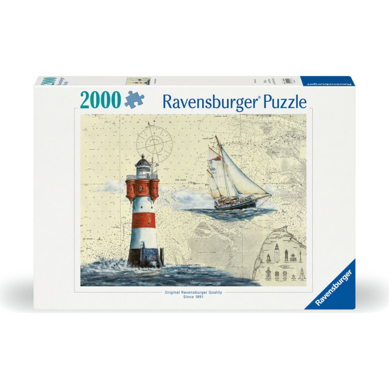 Ravensburger Пазл 2000 Романтический маяк