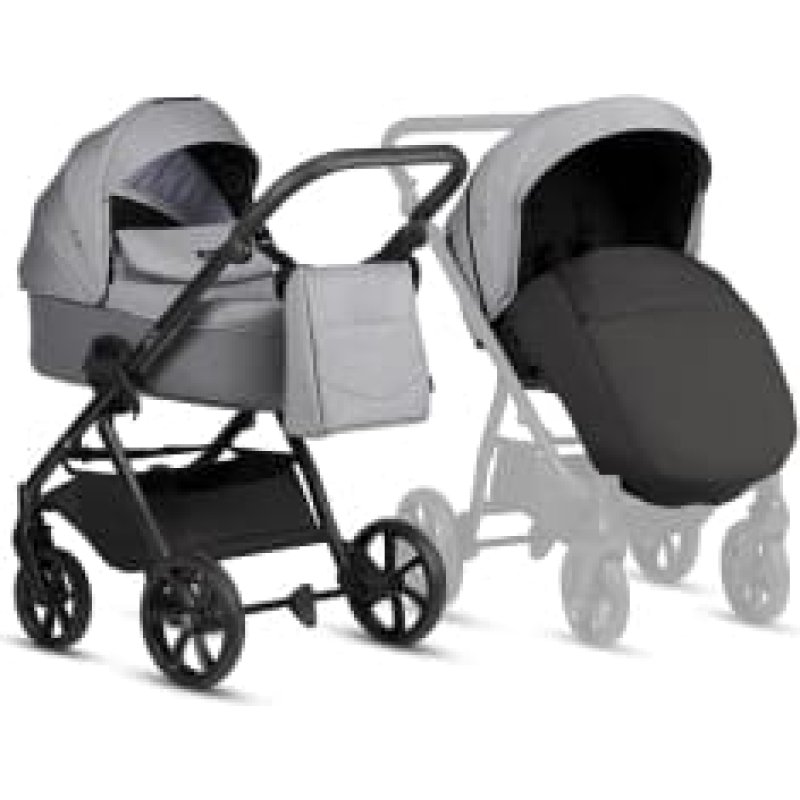 Tutis LEO 3+ 2/1 Stone Grey 227 Универсальная коляска 2in1