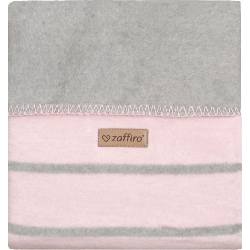 Cotton blanket Alba 75x100cm baby pink