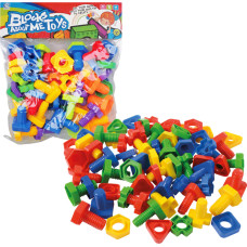 KLOCKI KONSTRUKCYJNE UKŁADANKA ŚRUBKI