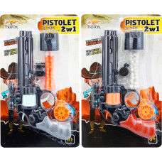 PISTOLET 2w1 NA KAPISZONY I KULKI