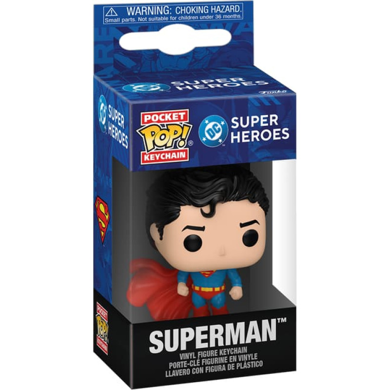 Funko POP! Брелок: DC - Superman (DC New Classics)