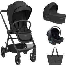 Stroller 3in1 with carrycot Mia Black 2026