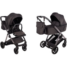 Junama Универсальная коляска 2 в 1 Ellegante 01 Серая (Grey) – электрополированная рама