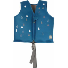 Bbl&uuml;v N&auml;j Детский плавательный жилет с SPF50 и съёмными вставками, Navy &ndash; SMALL (1&ndash;3 лет)