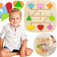 Viga Wall Activity Panel with 16 Movable Elements