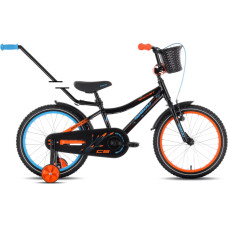 Tabou Детский велосипед TABOU Rocket CS ALU, 20 дюймов, черно-оранжевый