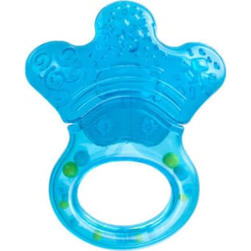 Canpol 56/136_blu Greyzak wodny z grzechotką - łapka