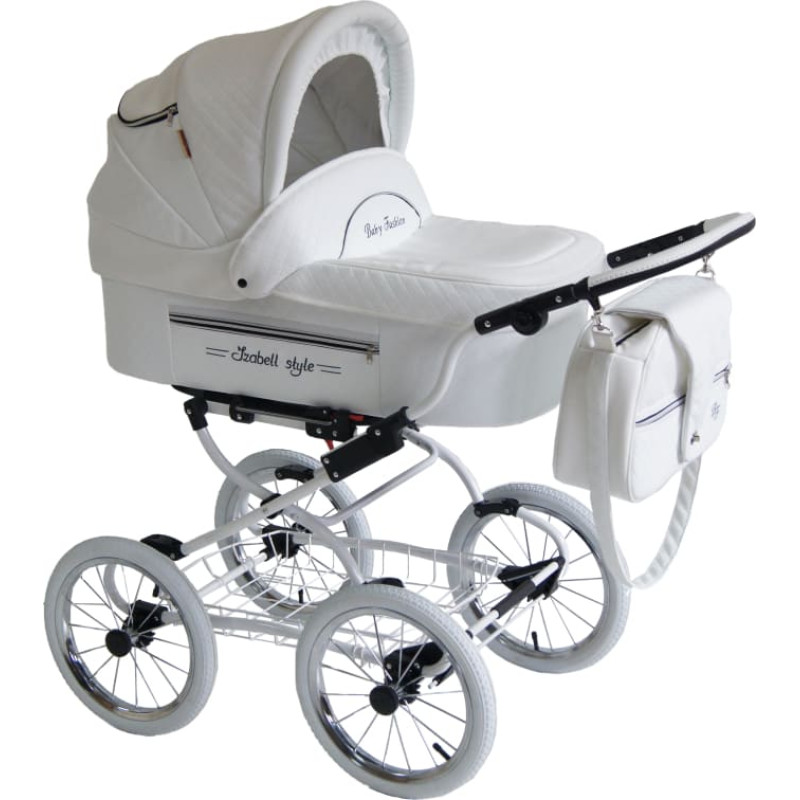 Baby Fashion ISABELL Универсальная коляска 2в1, I-1 Белый (White)