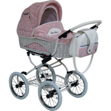 Baby Fashion SCARLETT Универсальная коляска 2в1, BW-5 Розовый (Pink)