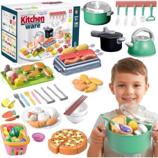 Woopie Kitchen Accessories Set Cooking Toy 108 pcs Green