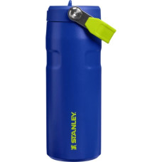 Stanley Термобутылка с трубочкой The IceFlow Bottle Flip Straw 2.0 0,47л темно-синий