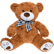 Mikro Hracky Plush toy - 72320  - TEADY BEAR with BOW - BROWN - size 30 cm