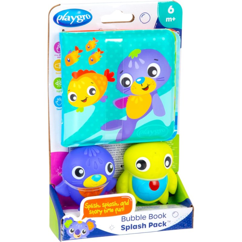 Playgro bath book Bubble Book Splash, 0189089