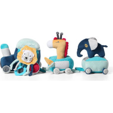 Babyono SAFARI TRAIN Set of educational toys