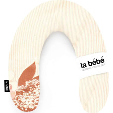 La Bebe ™ Rich Maternity Pillow Art.49340 Beige Подкова для сна, кормления малыша, 34x104 cm