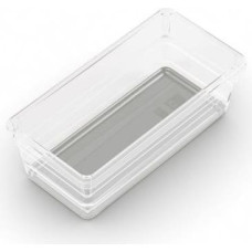 KIS Коробка Sistemo Organizer 2 15 x 7,5 x 5 см прозрачная/светло-серая