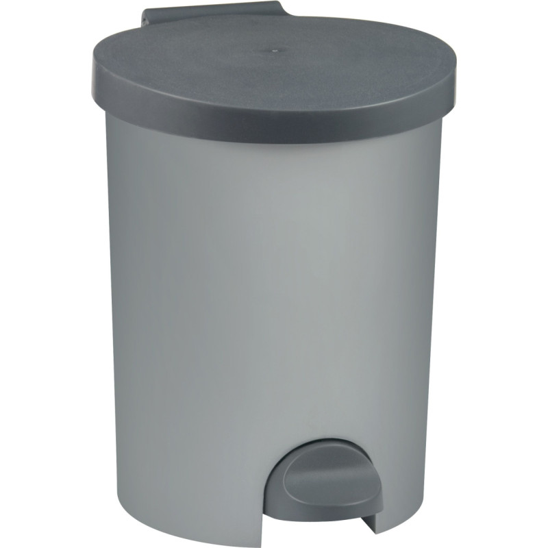 Curver Ведро для педалей 15L 33,5x27,5x36,2см серебристое