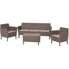 Keter Комплект садовой мебели Salemo 3 Seater Set бежевый