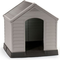 Curver Домик для собак Dog House 95x99x99см серый