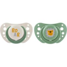 Chicco 171514 PF AIR SILICONE pacifier 2-6M 2PCS GREEN