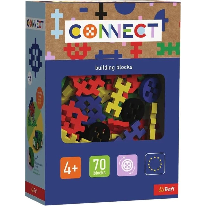 Trefl 61987 Klocki Connect - Basic 70 Boy