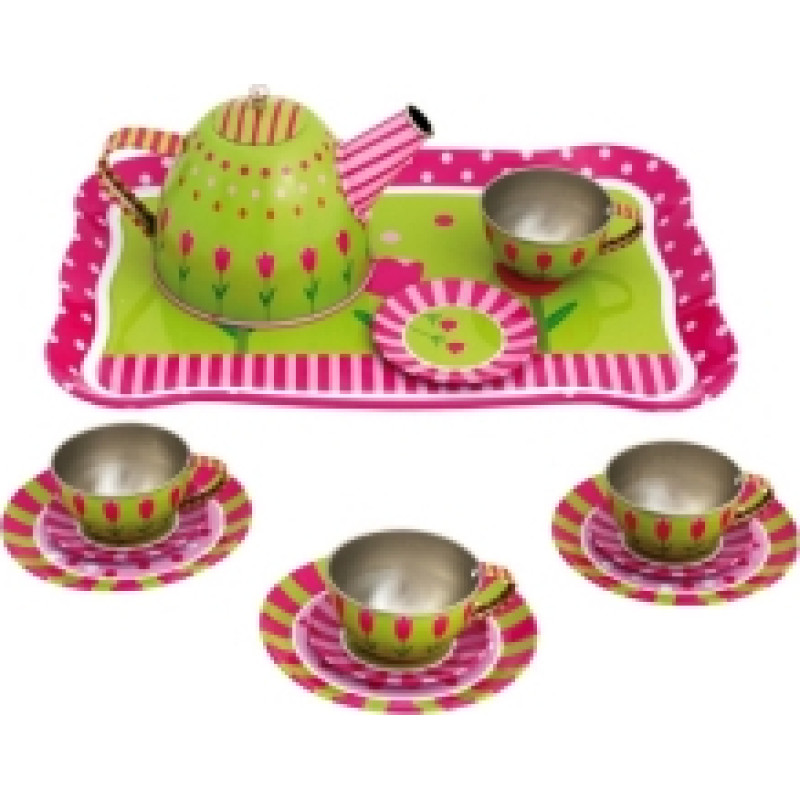 Bino Metal tea set, 3+