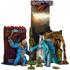 Godzilla X Kong GODZILLA playset Hollow Earth Figures and Diorama Set, 35292