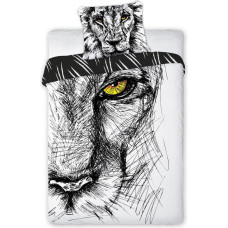 BEDDING SET YOUTH 160X200+70X80 COTTON. LION YOUTH.