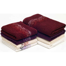 TOWEL ROSSO 50X90 TERRY BERRY 500G