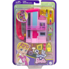 Mattel Polly Pocket Компактный кукольный домик Barbie HWP11