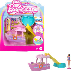 Barbie Mini BarbieLand Кукла и транспорт HYF41