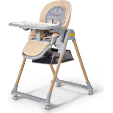 Kinderkraft Стульчик для кормления LASTREE, wood