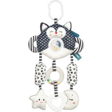 Sensillo BLACK & WHITE TRAVEL TOY KITTEN