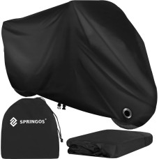 Springos Чехол для велосипеда, мотоцикла, скутера Springos GA0204, 250x125x90 см, водонепроницаемый, черный