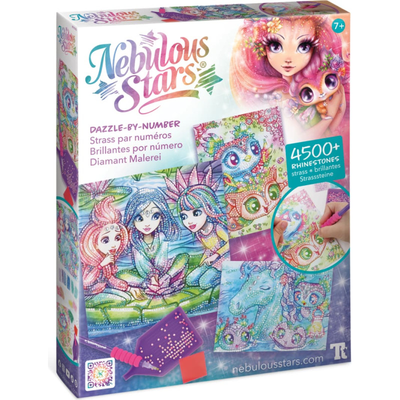 Nebulous Stars creative set Dazzle By Number Rainbow, 11143