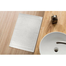 DYWANIK STOPKI 50X70 FROTTE BAW.650 G.BIAŁY